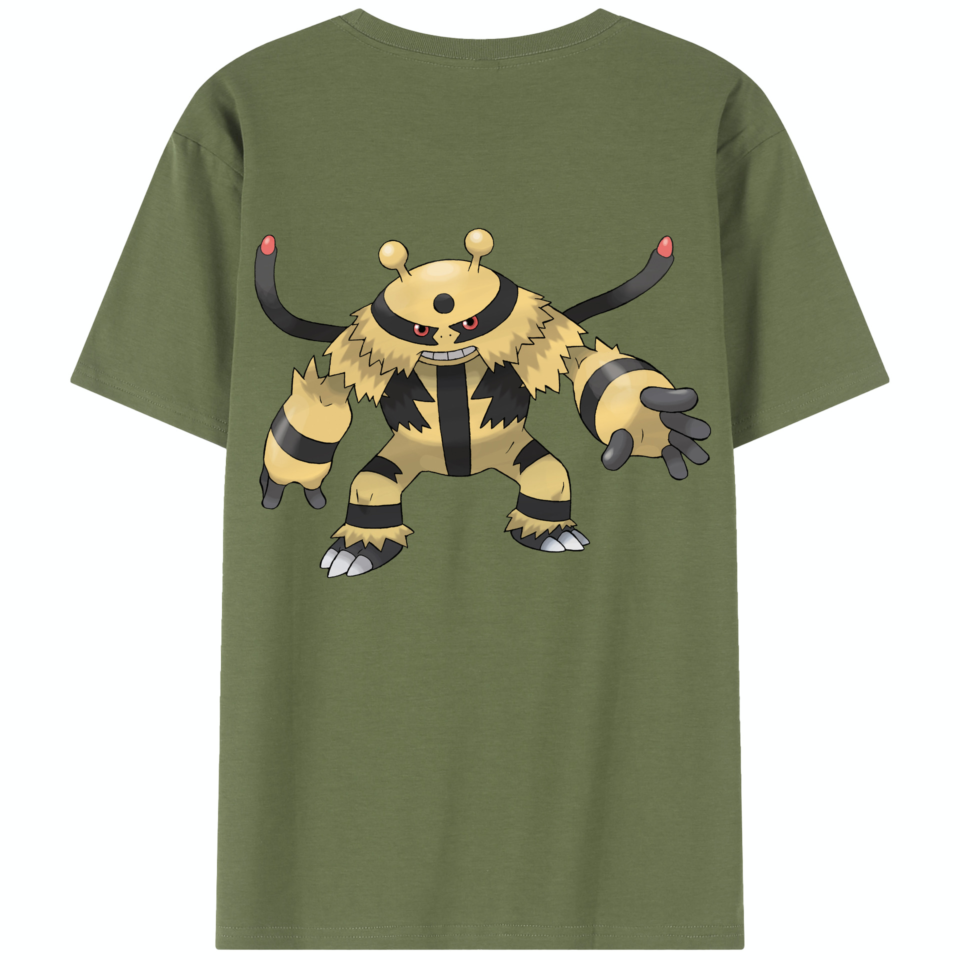 （画像用） ポケットモンスター Pokémon 綿100％半袖Tシャツ（背面プリント）